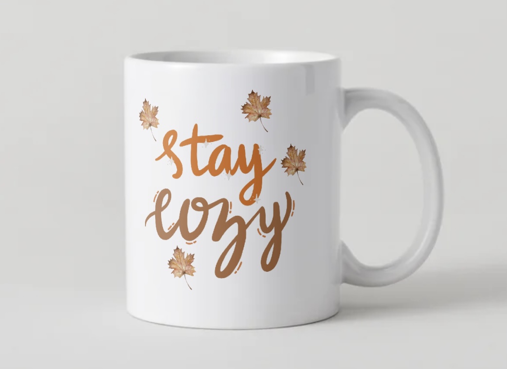 Mug Automne – Stay Cosy – Image 2