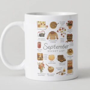 Mug Automne – September Bucket List