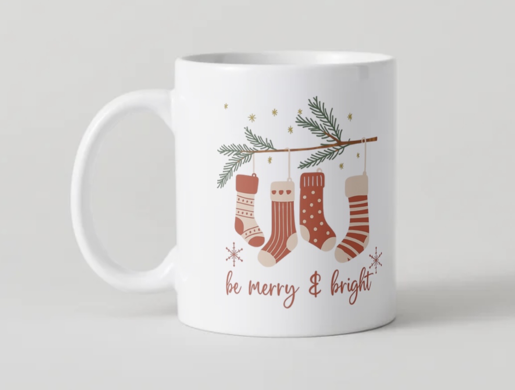 Mug de Noël Personnalisé – Merry Christmas – Image 2