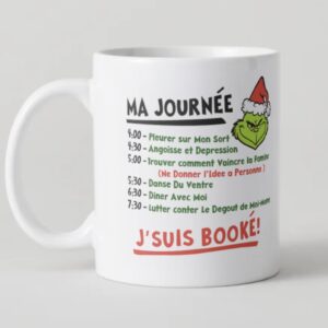 Mug Grinch de Noël – Humour & Bonne Humeur