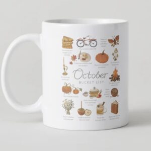 Mug Automne – October Bucket List