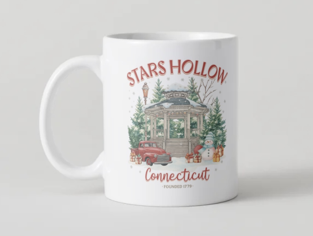 Mug « Gilmore Girls » Connecticut rouge