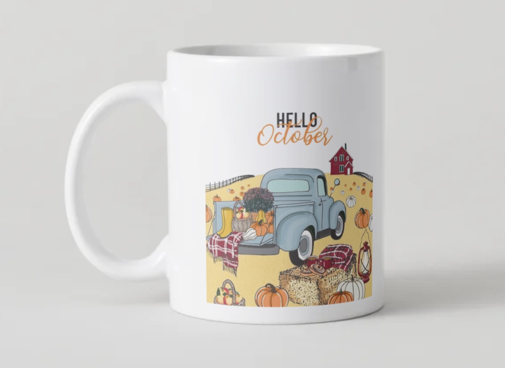 Mug Automne – Hello October