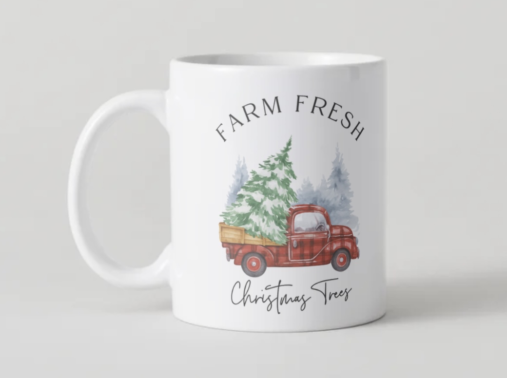 Mug de Noël – Christmas Trees
