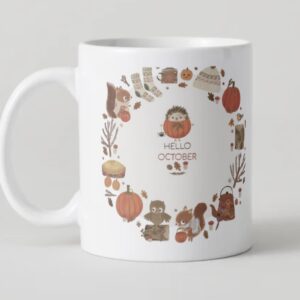 Mug Automne – Hello October