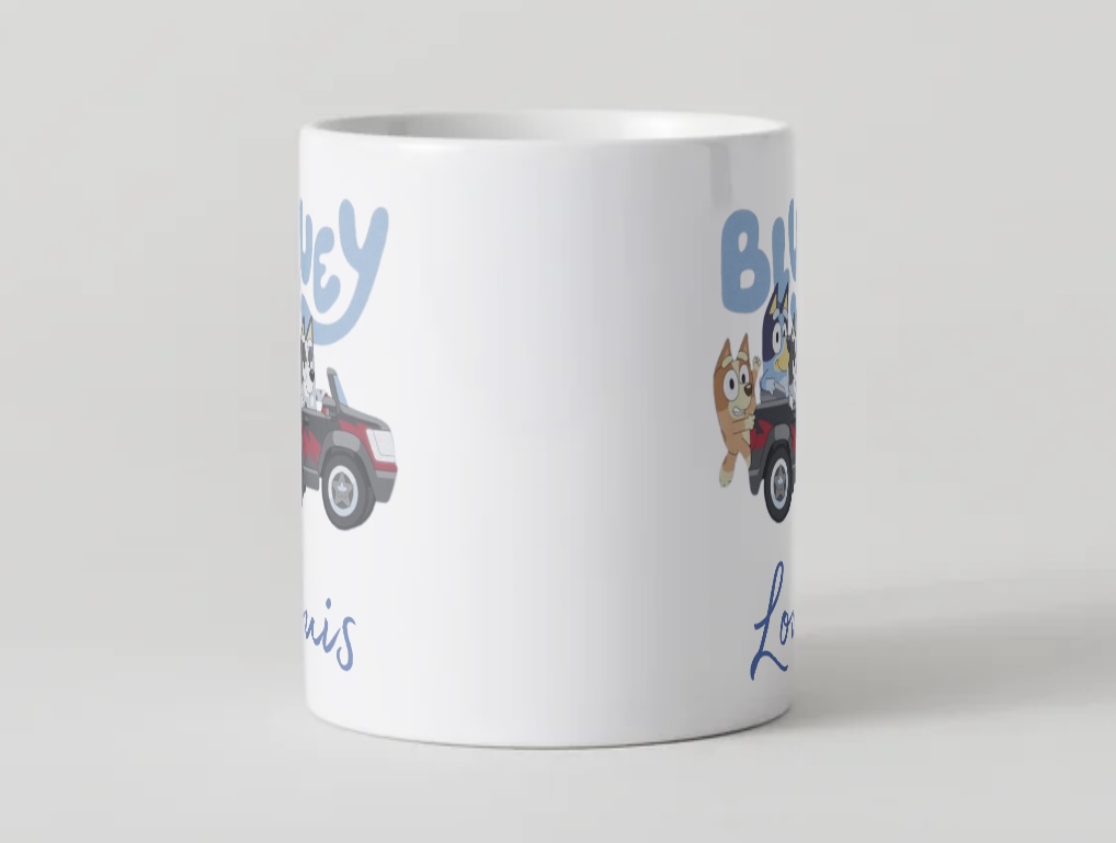 Mug Personnalisé Bluey – L’aventure commence dès le petit-déjeuner ! – Image 2