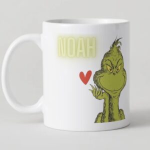 Mug Grinch Personnalisé - Tasse Prénom Personnalisable