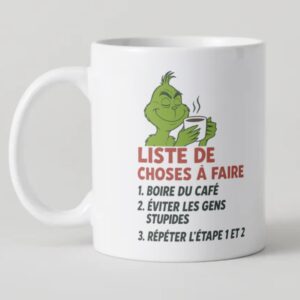Grinch Café – “Liste de Choses à Faire”